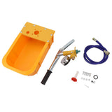 Hydrostatic Pump Tester Hydraulic Manual Water Pressure Test Pump Manual Pipe Leak Detector with Gauge