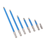 Electric Cross Drill Bit Set High Hardness Alloy Steel Magnetic Anti Slip Screwdriver Bit