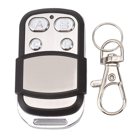 4 Buttons Door Remote Control Wireless Door Opener Transmitter for Garage Security System Built in Battery