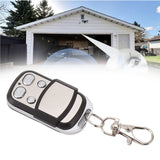 4 Buttons Door Remote Control Wireless Door Opener Transmitter for Garage Security System Built in Battery