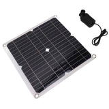 Solar Water Pump Kit 50W Solar Panel 22W Water Fountain Pump with Battery Box Timing Controller DC12V In Australia - Darrahopens