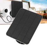 5W Solar Panel Solar Cell Wall Mount with Bracket 3m Phone Charger Cable Soalr Power System for Home Security Camera