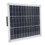 15W 12V Solar Charging Panel Professional Efficient Monocrystalline Silicon Solar Panel for Surveillance Camera Doorbell