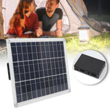 15W 12V Solar Charging Panel Professional Efficient Monocrystalline Silicon Solar Panel for Surveillance Camera Doorbell