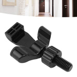 Stainless Steel Adjustable Portable Door Security Lock Travel Door Entry Safety Lock for Home Hotel Apartment College Dorm Black In Australia - Darrahopens