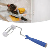 Roller Frame Ergonomic Handle High Strength Easy Control Paint Roller Frame for Dust Roller 4 Inch