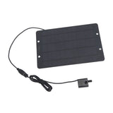 Solar Water Fountain Pump Set 6V 10W USB Solar Fountain Water Pump for Bird Bath Garden Backyard Pool