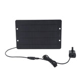 Solar Water Fountain Pump Set 6V 10W USB Solar Fountain Water Pump for Bird Bath Garden Backyard Pool