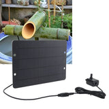 Solar Water Fountain Pump Set 6V 10W USB Solar Fountain Water Pump for Bird Bath Garden Backyard Pool