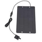 Solar Water Fountain Pump Set 6V 10W USB Solar Fountain Water Pump for Bird Bath Garden Backyard Pool