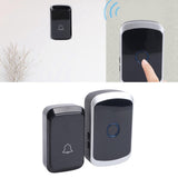 Wireless Doorbell Stable Signal Direct Current ABS Easy To Install Battery Powered Doorbell for Room