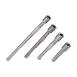 4pc 1/4in Drive Socket Extension Bar Set Long Shaft 50mm 75mm 100mm 150mm Ratchet Improved In Australia - Darrahopens