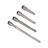 4pc 1/4in Drive Socket Extension Bar Set Long Shaft 50mm 75mm 100mm 150mm Ratchet Improved In Australia - Darrahopens