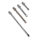 4pc 1/4in Drive Socket Extension Bar Set Long Shaft 50mm 75mm 100mm 150mm Ratchet Improved In Australia - Darrahopens