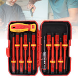 Premium Insulated Screwdrivers Set Insulated Professional Electricians Slotted Crossed Screwdriver Set for Repairing