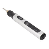 Portable Electric Engraving Tool Cordless Rotary Tool Non Slip Silver USB 4.2V 300mAh Engraving Pen for Metal Glass Wood In Australia - Darrahopens