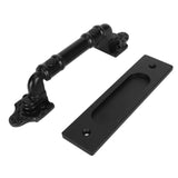 Sliding Barn Door Handle Double Sided Black Barn Door Pull Handle for Gates Garages In Australia - Darrahopens