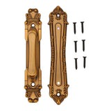 Sliding Barn Door Handles Large Rustic Dual Side Design for Gates Garages Sheds Furniture Aluminum Alloy Material Bronze In Australia - Darrahopens