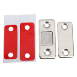 8 Pack Magnetic Door Catch Ultra Thin Door Latch Adhesive Stainless Steel 2 Way Installation Cabinet Closer for Kitchen In Australia - Darrahopens