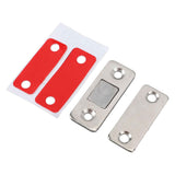 8 Pack Magnetic Door Catch Ultra Thin Door Latch Adhesive Stainless Steel 2 Way Installation Cabinet Closer for Kitchen In Australia - Darrahopens