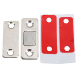 8 Pack Magnetic Door Catch Ultra Thin Door Latch Adhesive Stainless Steel 2 Way Installation Cabinet Closer for Kitchen In Australia - Darrahopens