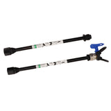 2PCS Spray Extension Rod G7/8 14 Stainless Steel Sprayer Tip Extension Pole Replacement for Home Black In Australia - Darrahopens
