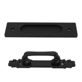 Sliding Barn Door Handles and Pulls Double Sided Hardware Set Easy To Install Aluminum Alloy Barn Door Hardware for Barns