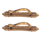 2 Set Sliding Barn Door Handles and Pulls Aluminum Alloy Bronze Pull Handle for Sliding Doors Gates with Screws In Australia - Darrahopens