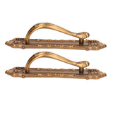 2 Set Sliding Barn Door Handles and Pulls Aluminum Alloy Bronze Pull Handle for Sliding Doors Gates with Screws In Australia - Darrahopens