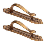 2 Set Sliding Barn Door Handles and Pulls Aluminum Alloy Bronze Pull Handle for Sliding Doors Gates with Screws In Australia - Darrahopens