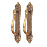 2pcs Barn Door Handle Heavy Duty Bronze Surface Mounted Sliding Wooden Door Handles for Gate Wardrobes In Australia - Darrahopens