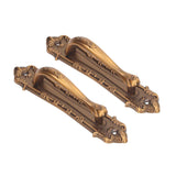 2pcs Barn Door Handle Heavy Duty Bronze Surface Mounted Sliding Wooden Door Handles for Gate Wardrobes In Australia - Darrahopens