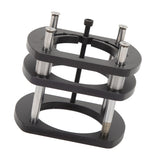 Trimming Machine Router Lift Table Base Aluminum Alloy Router Lift System with 4 Jaw Clamping Black