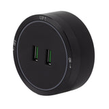 Power Track Socket Surface Mount USB Electric Socket Outlet 180 to 250v for Home Kitchen Sideboard Cabinet