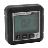 Digital Level Box Magnetic Data Lock Angle Slope Conversion Protractor Angle Finder Gauge for Carpentry Building Masonry Bevel Black White In Australia - Darrahopens