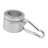 2 Pcs G3/4 Flag Pole Rings Aluminium Alloy 360° Rotating Anti Wrap Spinning Flagpole Mounting Clip Kit Silver In Australia - Darrahopens