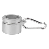 2 Pcs G3/4 Flag Pole Rings Aluminium Alloy 360° Rotating Anti Wrap Spinning Flagpole Mounting Clip Kit Silver In Australia - Darrahopens