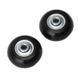 2pcs Suitcase Caster Wheels Replacement Mute Rubber Swivel Caster Wheels Bearings Repair Kits 50mm X 18mm In Australia - Darrahopens