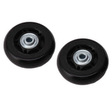 Luggage Wheel Replacement Kit Silent Operation Dual Bearing Swivel Caster Wheels Bearings Repair for Trolley Case Suitcase 60x18mm/2.4x0.7in In Australia - Darrahopens