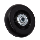 Luggage Wheel Replacement Kit Silent Operation Dual Bearing Swivel Caster Wheels Bearings Repair for Trolley Case Suitcase 60x18mm/2.4x0.7in
