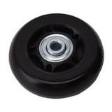 Luggage Wheel Replacement Kit Silent Operation Dual Bearing Swivel Caster Wheels Bearings Repair for Trolley Case Suitcase 60x18mm/2.4x0.7in