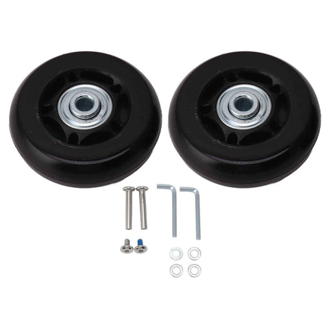 Luggage Wheel Replacement Kit Silent Operation Dual Bearing Swivel Caster Wheels Bearings Repair for Trolley Case Suitcase 60x24mm/2.4x0.9in In Australia - Darrahopens