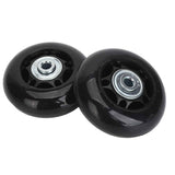 2Pcs Luggage Suitcase Replacement Wheels Universal Rubber Swivel Caster Wheels Bearings Repair Kits with Installation Tool 64x24mm / 2.5x0.9in In Australia - Darrahopens