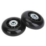 2Pcs Luggage Suitcase Replacement Wheels Universal Rubber Swivel Caster Wheels Bearings Repair Kits with Installation Tool 64x24mm / 2.5x0.9in In Australia - Darrahopens