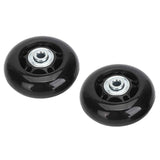2Pcs Luggage Suitcase Replacement Wheels Universal Rubber Swivel Caster Wheels Bearings Repair Kits with Installation Tool 64x24mm / 2.5x0.9in In Australia - Darrahopens
