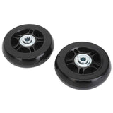 2Pcs Luggage Suitcase Replacement Wheels Universal Rubber Swivel Caster Wheels Bearings Repair Kits with Installation Tool 70x19cm / 27.6x7.5in In Australia - Darrahopens