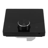 Thermostat ABS Black Smart Programmable WiFi Digital Touchscreen LCD Color Thermostat for Household Black