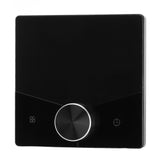 Thermostat ABS Black Smart Programmable WiFi Digital Touchscreen LCD Color Thermostat for Household Black