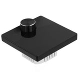 Thermostat ABS Black Smart Programmable WiFi Digital Touchscreen LCD Color Thermostat for Household Black