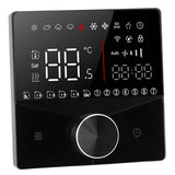 Smart Digital Thermostat LCD Color Display Precise Control Intelligent Temperature Controller Black In Australia - Darrahopens